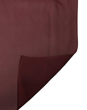 Dolce & Gabbana Maroon Seidenschal Stola Herren 200cm x 130cm Schal