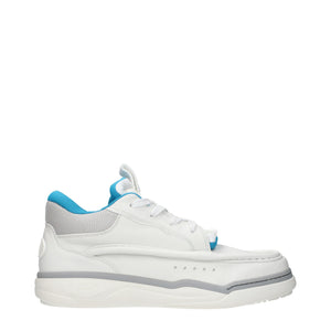 Valentino Garavani Weiße Low-Top-Sneaker aus Leder