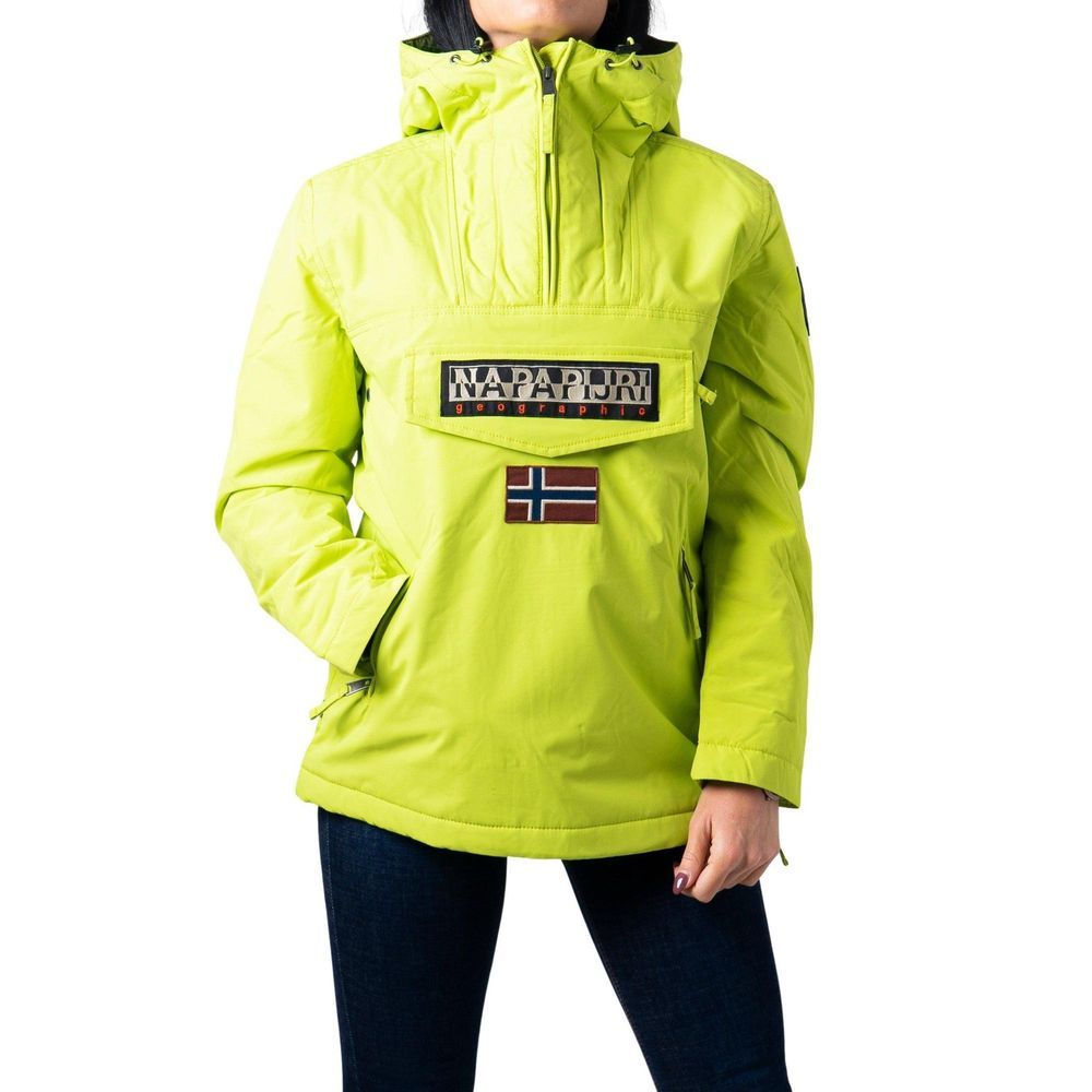 Napapijri Zweifarbige Polyamid-Shell-Jacke