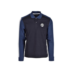 Bikkembergs Blaues Baumwoll-Polohemd