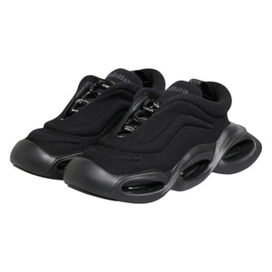Dolce & Gabbana Schwarze Slip-On Low-Top Wave Sneaker Schuhe