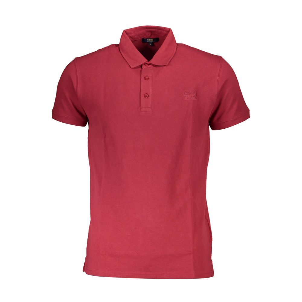Cavalli Class Mehrfarbiges Polohemd aus Baumwolle