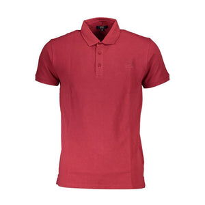 Cavalli Class Mehrfarbiges Polohemd aus Baumwolle