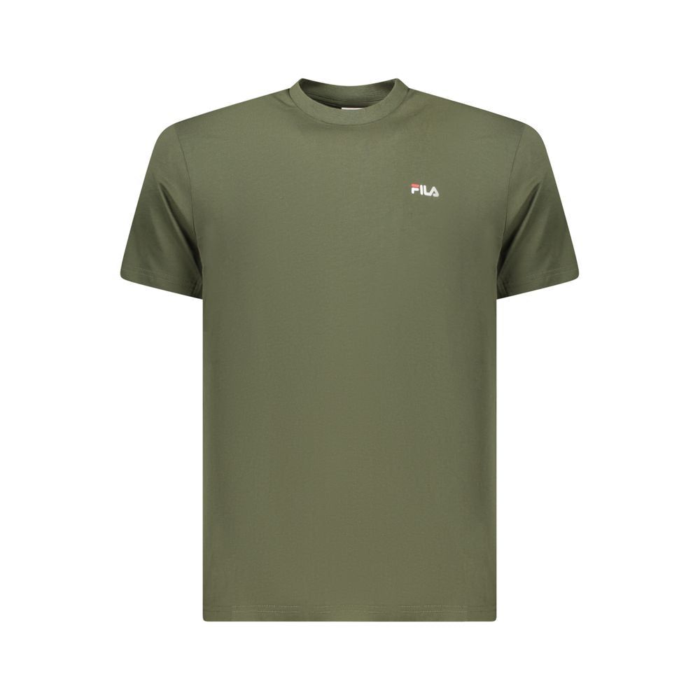 Fila Verde Baumwoll-T-Shirt für Herren