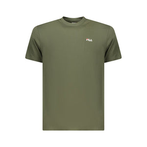 Fila Verde Baumwoll-T-Shirt für Herren
