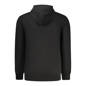 Fila Schwarzer Herren-Hoodie aus Baumwolle