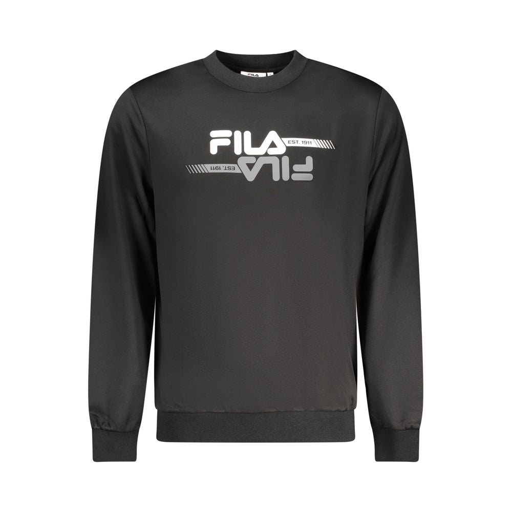 Fila Schwarzer Baumwoll-Sweatshirt