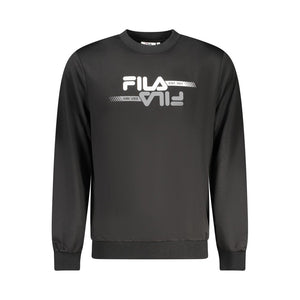 Fila Schwarzer Baumwoll-Sweatshirt