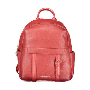 Mario Valentino Damenrucksack aus Polyurethan in Rosso