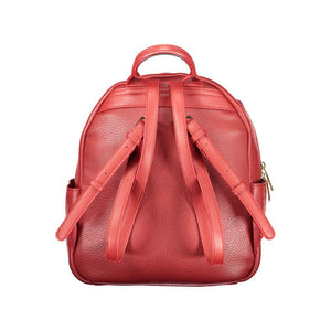 Mario Valentino Damenrucksack aus Polyurethan in Rosso