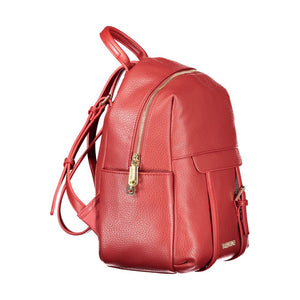 Mario Valentino Damenrucksack aus Polyurethan in Rosso