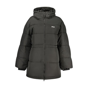Fila Schwarze Damenjacke aus Polyester