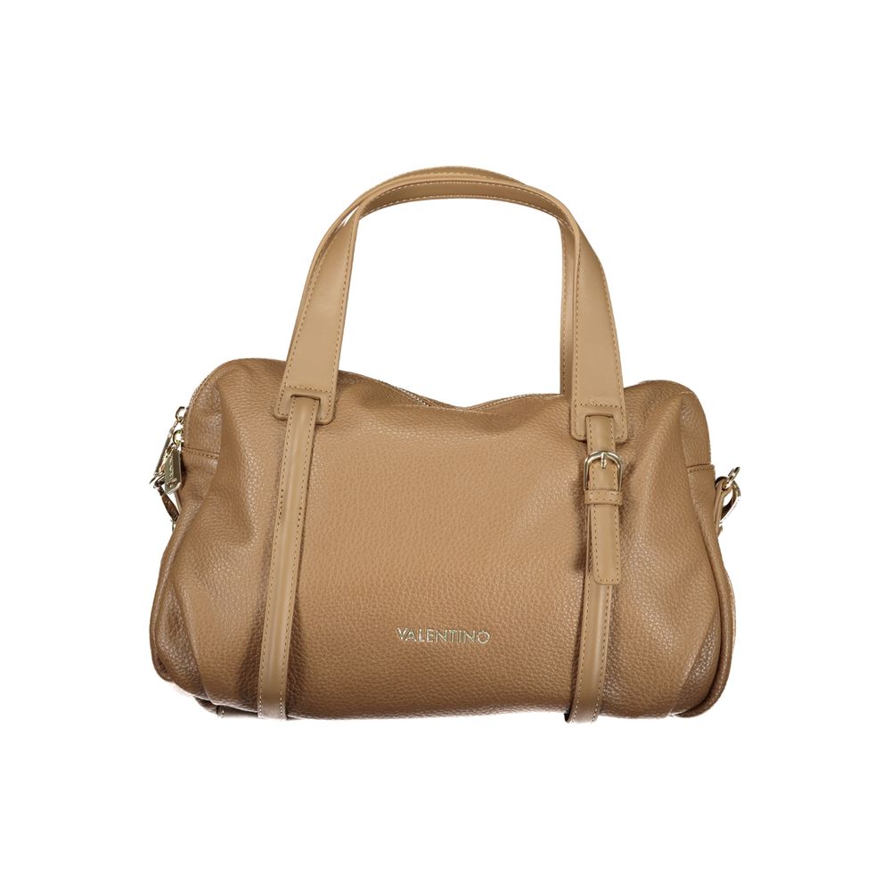 Mario Valentino Braune Handtasche aus Polyethylen