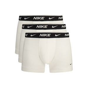 Nike Weiße Herren-Boxershorts aus Baumwolle