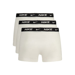 Nike Weiße Herren-Boxershorts aus Baumwolle